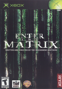 Enter the Matrix PAL Xbox PAL box art